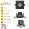 Nuwatt 3 Inch Black Square LED Gimbal Recessed Downlight 2700K-5000K Selectable Canless Light, PK4 NW-GMB-3-5CT-BLK-SQ-4P - alternate 5